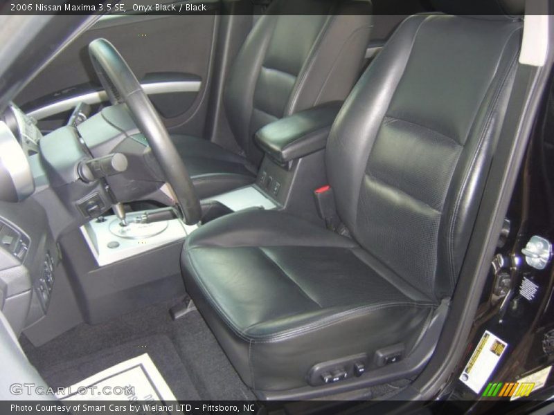 Onyx Black / Black 2006 Nissan Maxima 3.5 SE