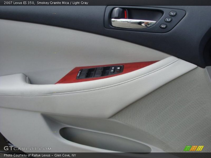 Smokey Granite Mica / Light Gray 2007 Lexus ES 350