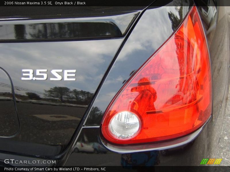 Onyx Black / Black 2006 Nissan Maxima 3.5 SE