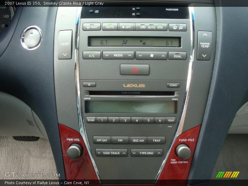 Smokey Granite Mica / Light Gray 2007 Lexus ES 350
