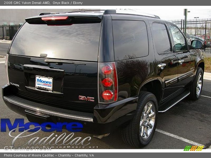 Onyx Black / Ebony 2008 GMC Yukon Denali AWD