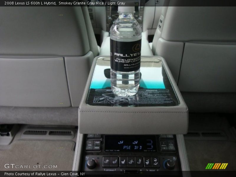 Smokey Granite Gray Mica / Light Gray 2008 Lexus LS 600h L Hybrid