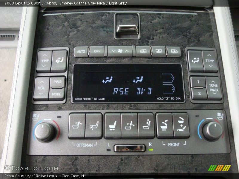 Smokey Granite Gray Mica / Light Gray 2008 Lexus LS 600h L Hybrid