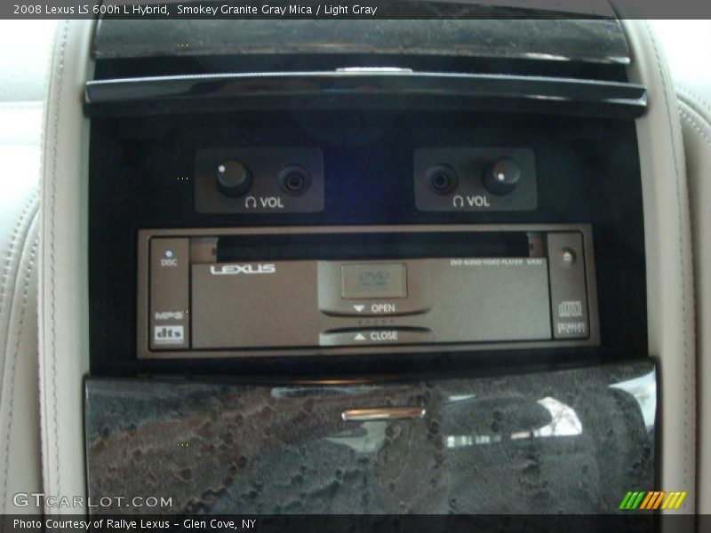 Smokey Granite Gray Mica / Light Gray 2008 Lexus LS 600h L Hybrid