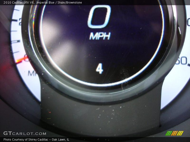 Imperial Blue / Shale/Brownstone 2010 Cadillac SRX V6