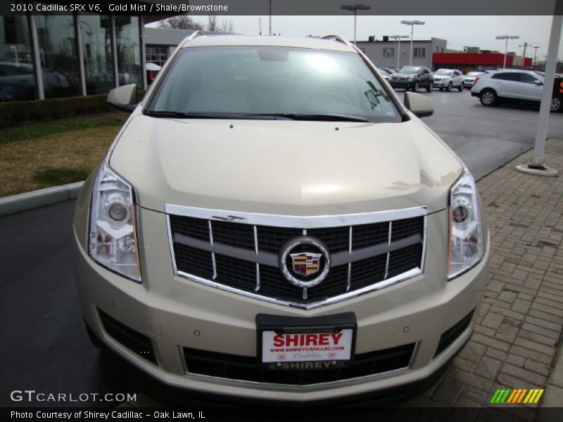 Gold Mist / Shale/Brownstone 2010 Cadillac SRX V6