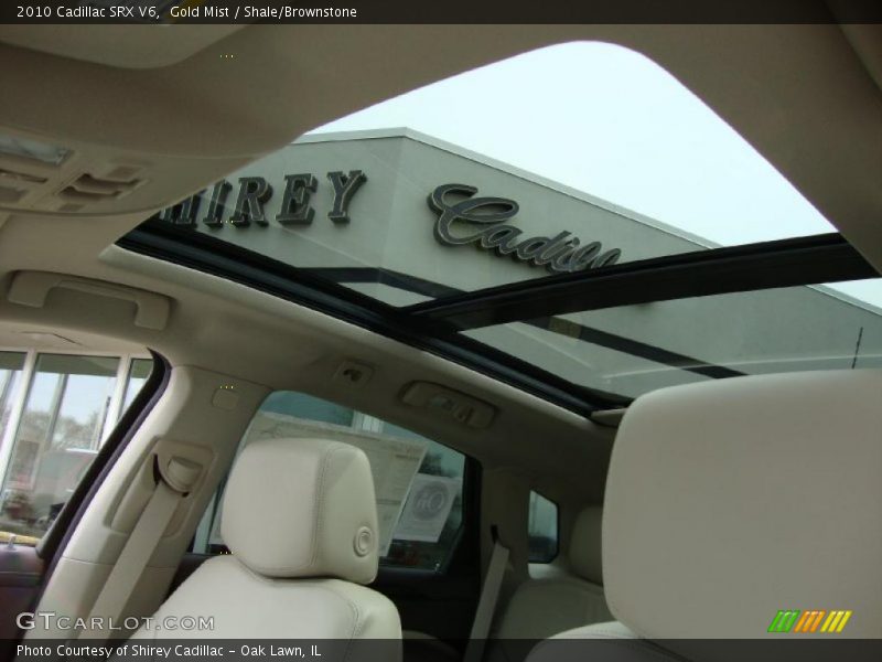 Gold Mist / Shale/Brownstone 2010 Cadillac SRX V6