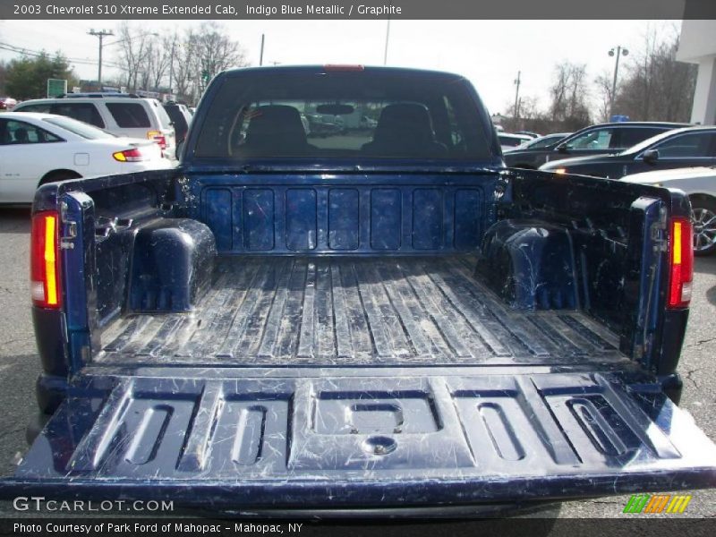 Indigo Blue Metallic / Graphite 2003 Chevrolet S10 Xtreme Extended Cab
