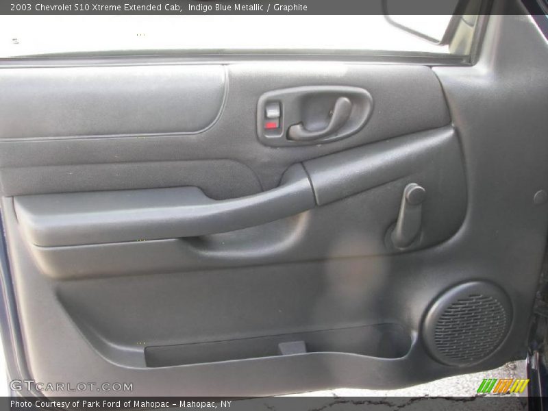 Indigo Blue Metallic / Graphite 2003 Chevrolet S10 Xtreme Extended Cab