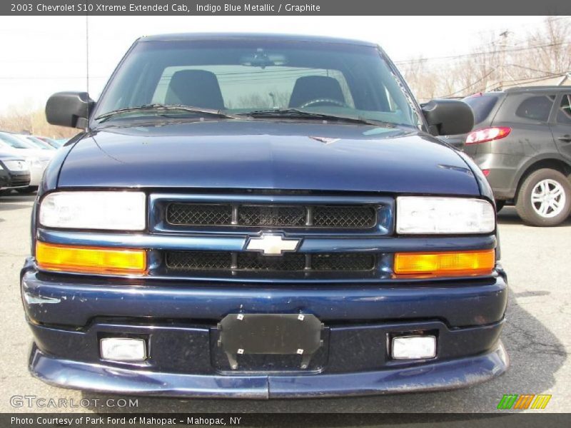 Indigo Blue Metallic / Graphite 2003 Chevrolet S10 Xtreme Extended Cab