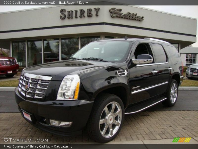 Black Raven / Ebony 2010 Cadillac Escalade Luxury AWD