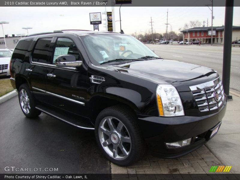 Black Raven / Ebony 2010 Cadillac Escalade Luxury AWD