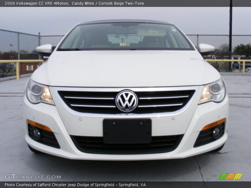 Candy White / Cornsilk Beige Two-Tone 2009 Volkswagen CC VR6 4Motion