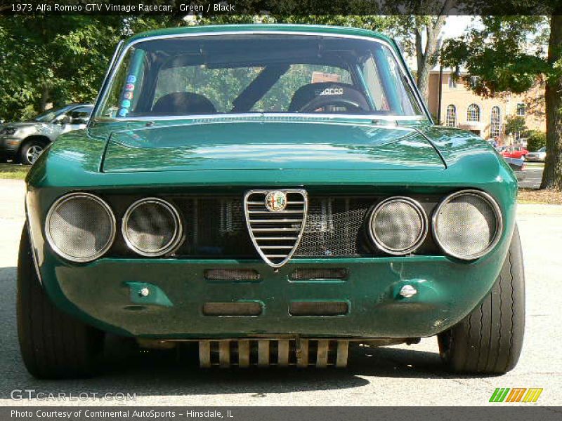 Green / Black 1973 Alfa Romeo GTV Vintage Racecar