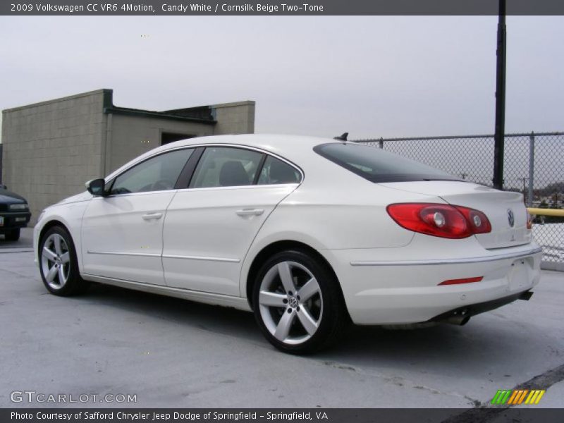 Candy White / Cornsilk Beige Two-Tone 2009 Volkswagen CC VR6 4Motion