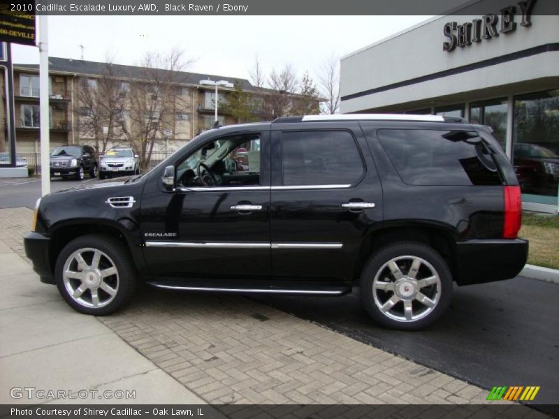 Black Raven / Ebony 2010 Cadillac Escalade Luxury AWD