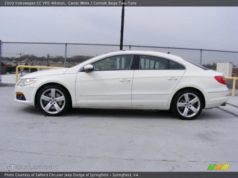 Candy White / Cornsilk Beige Two-Tone 2009 Volkswagen CC VR6 4Motion