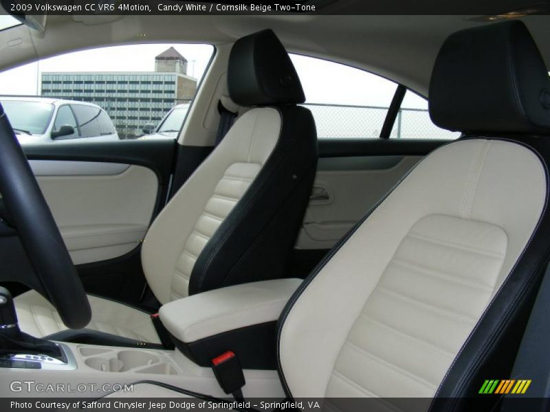 Candy White / Cornsilk Beige Two-Tone 2009 Volkswagen CC VR6 4Motion
