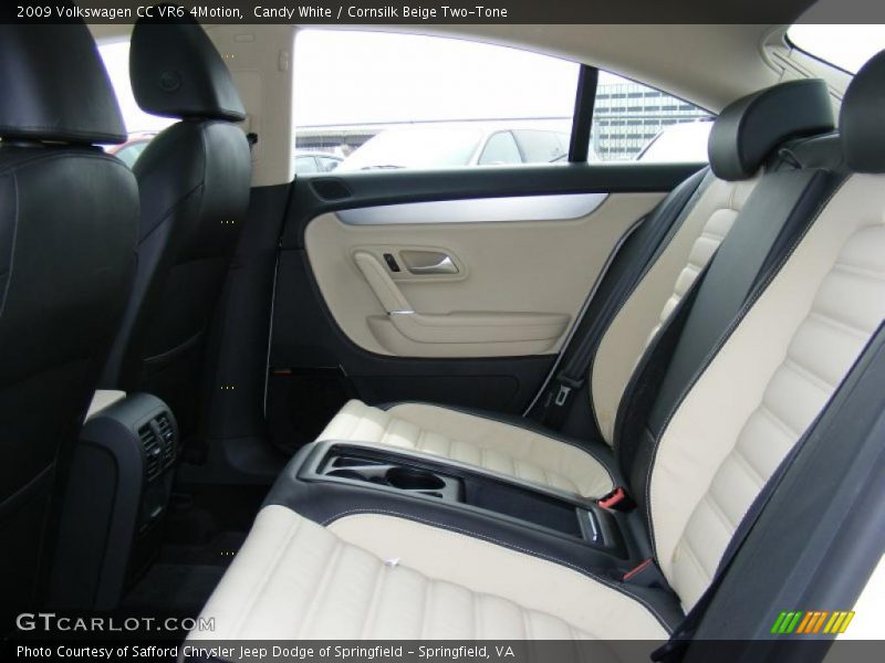 Candy White / Cornsilk Beige Two-Tone 2009 Volkswagen CC VR6 4Motion