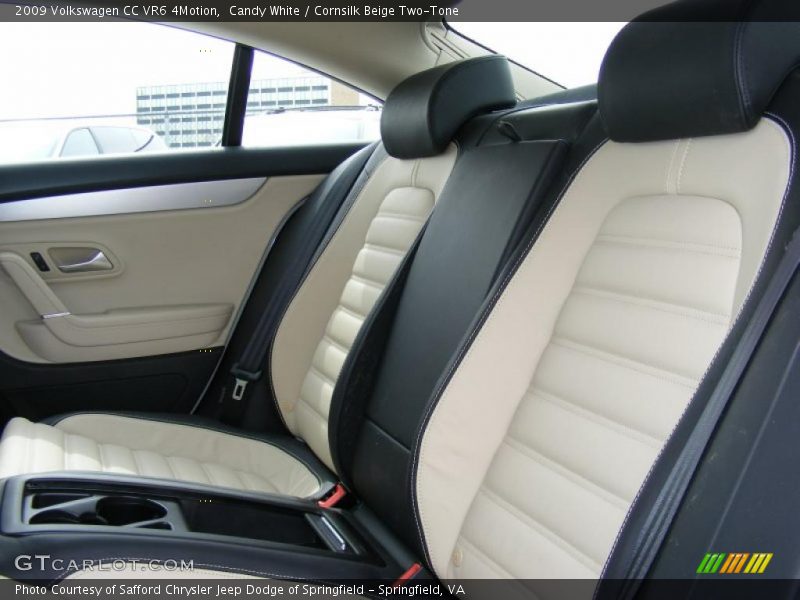 Candy White / Cornsilk Beige Two-Tone 2009 Volkswagen CC VR6 4Motion