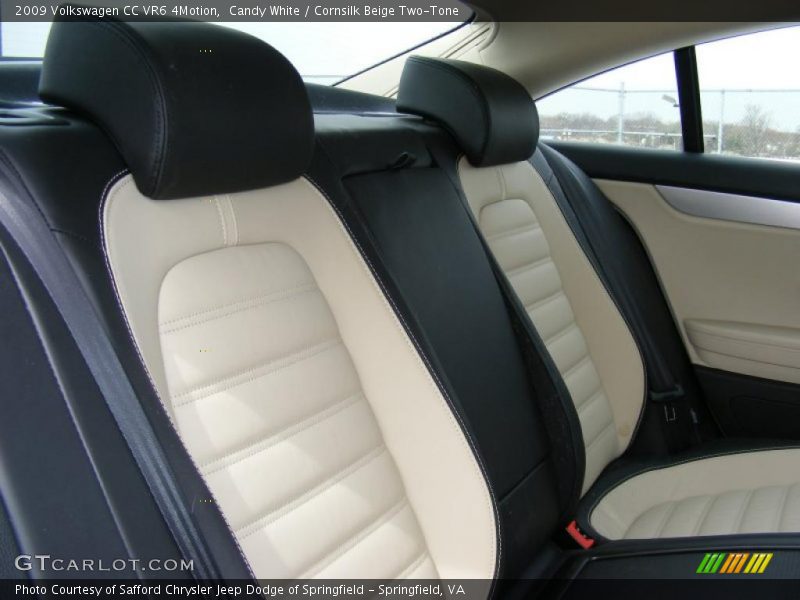 Candy White / Cornsilk Beige Two-Tone 2009 Volkswagen CC VR6 4Motion