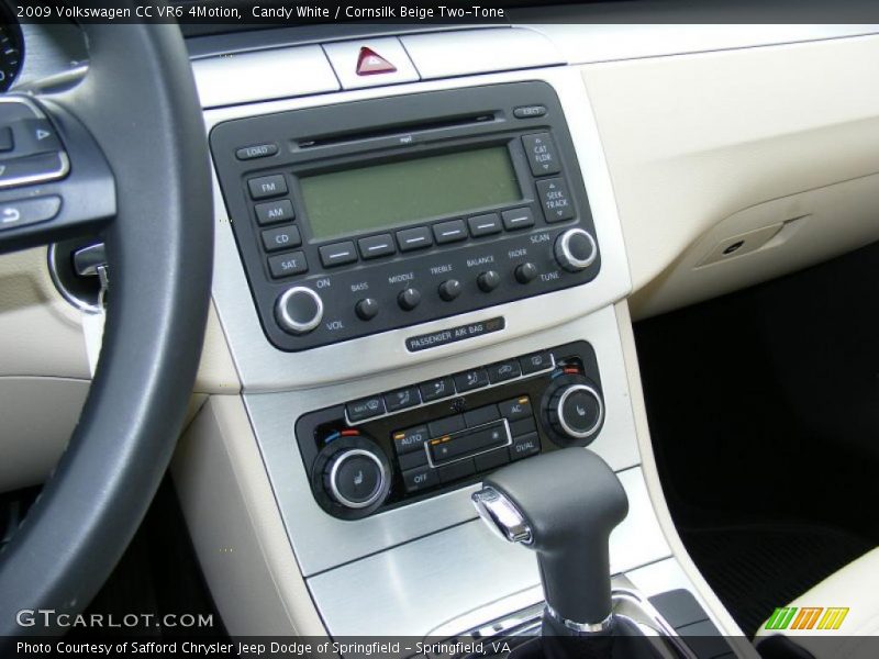 Candy White / Cornsilk Beige Two-Tone 2009 Volkswagen CC VR6 4Motion
