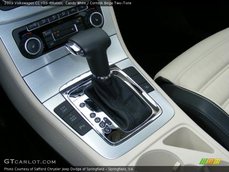 Candy White / Cornsilk Beige Two-Tone 2009 Volkswagen CC VR6 4Motion