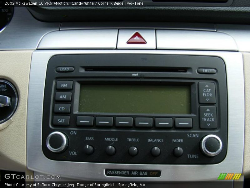 Candy White / Cornsilk Beige Two-Tone 2009 Volkswagen CC VR6 4Motion