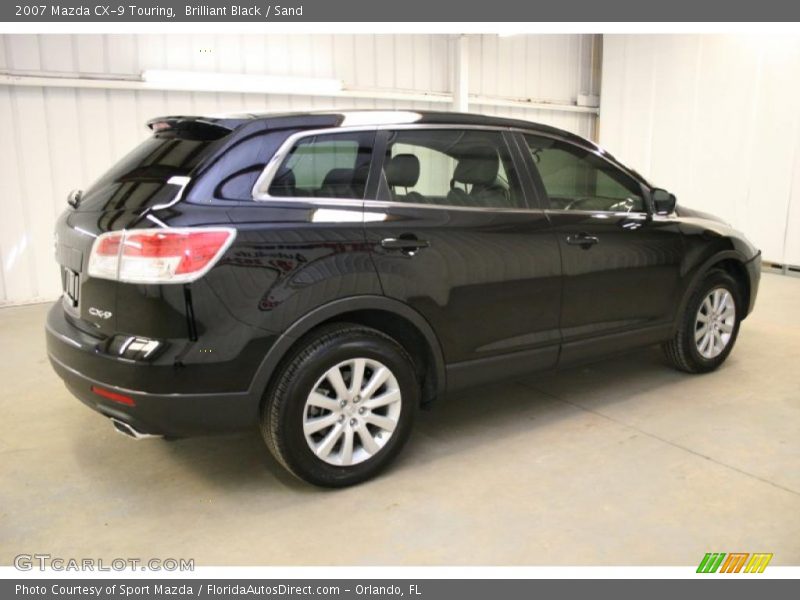 Brilliant Black / Sand 2007 Mazda CX-9 Touring
