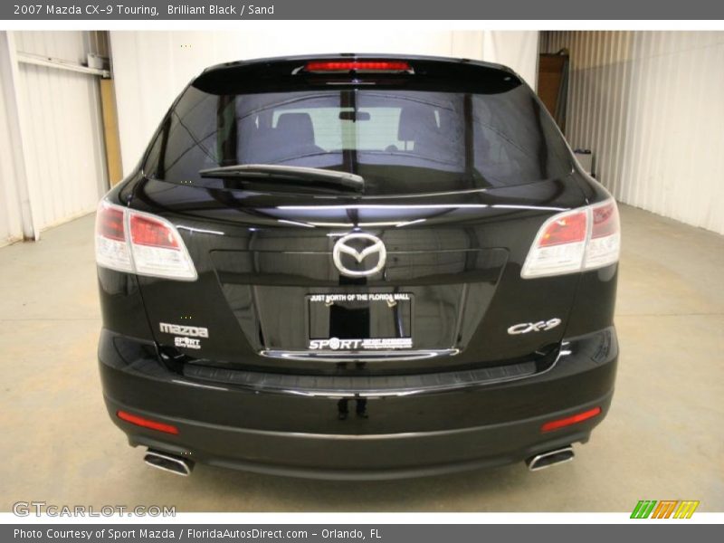 Brilliant Black / Sand 2007 Mazda CX-9 Touring