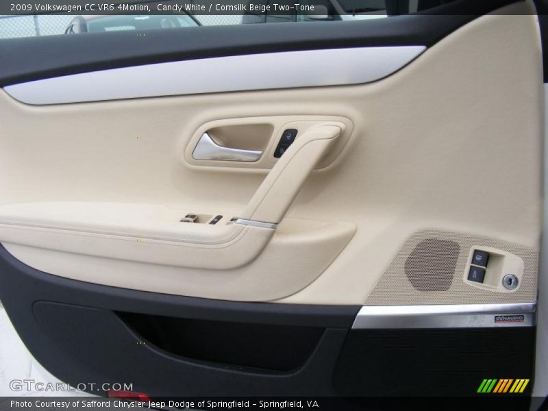 Candy White / Cornsilk Beige Two-Tone 2009 Volkswagen CC VR6 4Motion