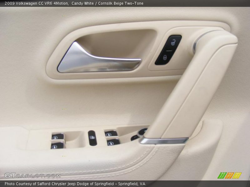 Candy White / Cornsilk Beige Two-Tone 2009 Volkswagen CC VR6 4Motion