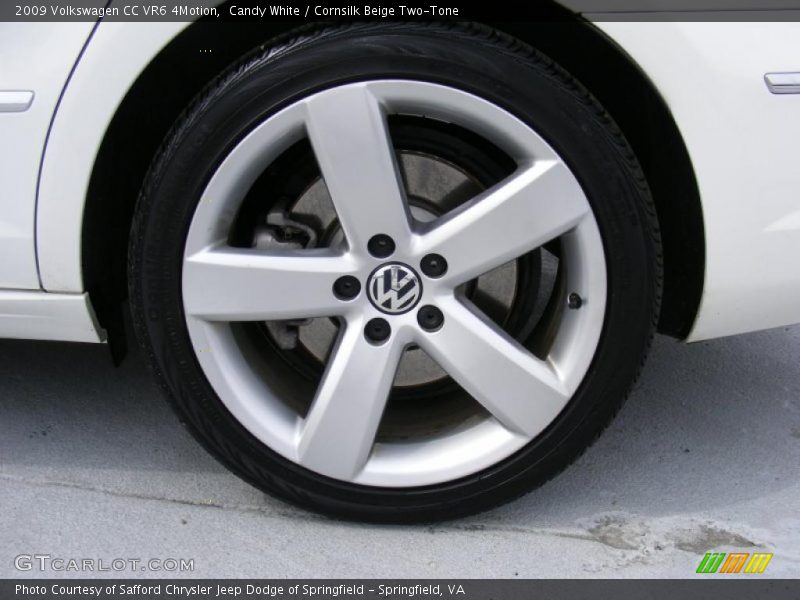 Candy White / Cornsilk Beige Two-Tone 2009 Volkswagen CC VR6 4Motion