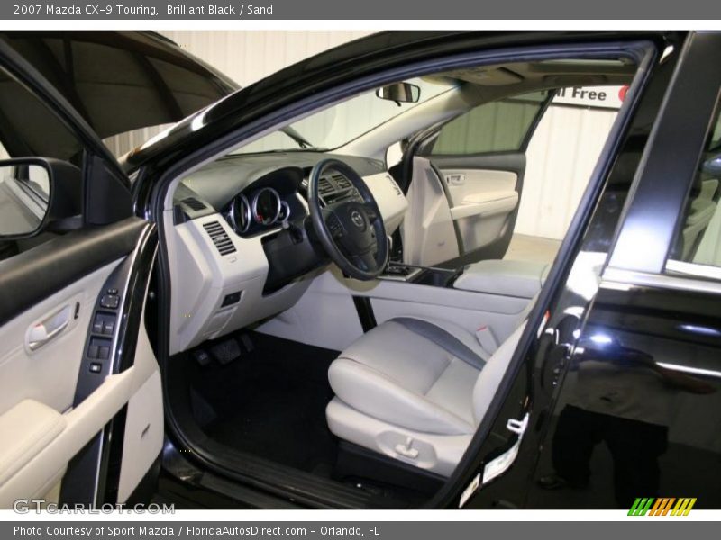 Brilliant Black / Sand 2007 Mazda CX-9 Touring