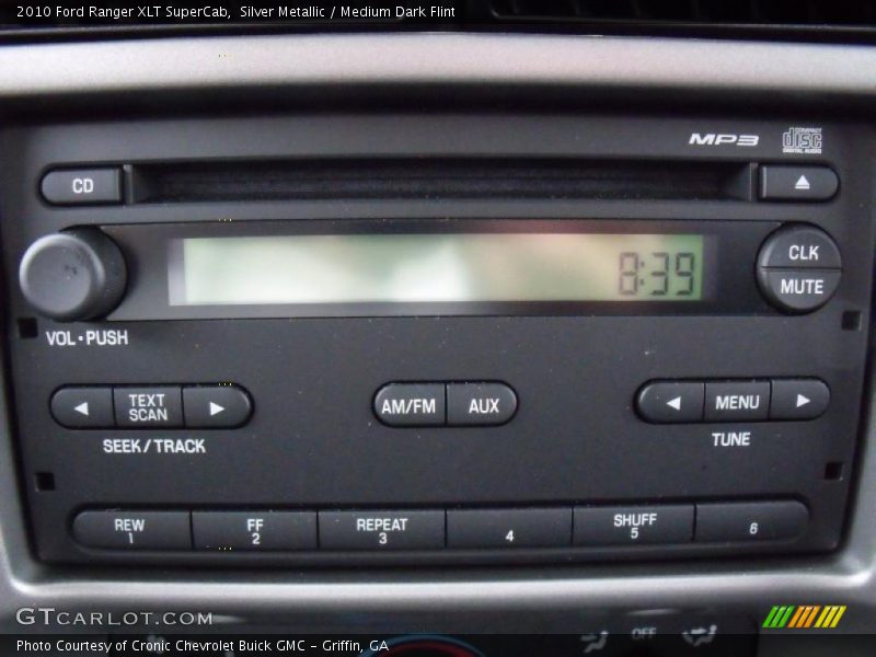 Silver Metallic / Medium Dark Flint 2010 Ford Ranger XLT SuperCab