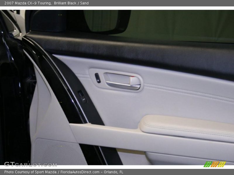 Brilliant Black / Sand 2007 Mazda CX-9 Touring