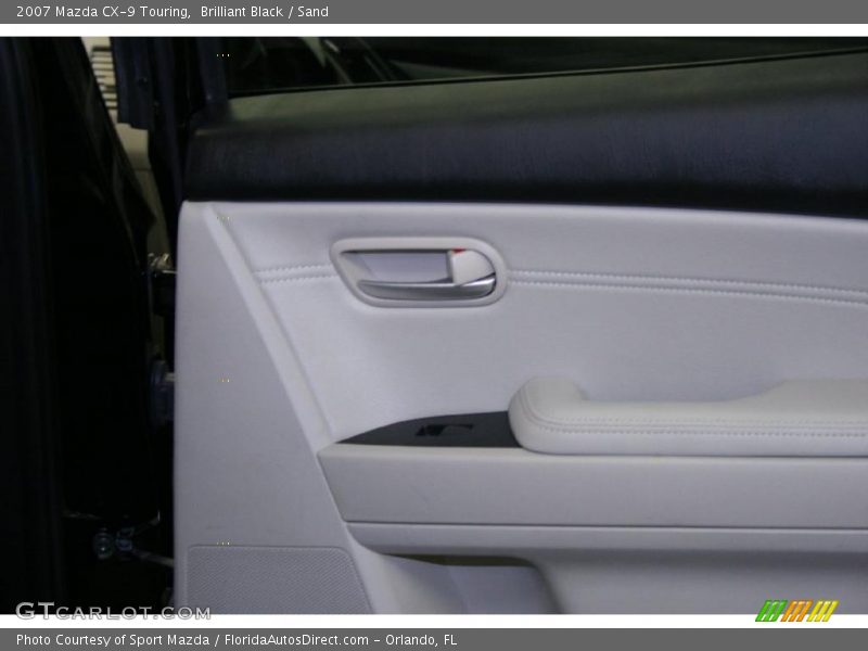 Brilliant Black / Sand 2007 Mazda CX-9 Touring