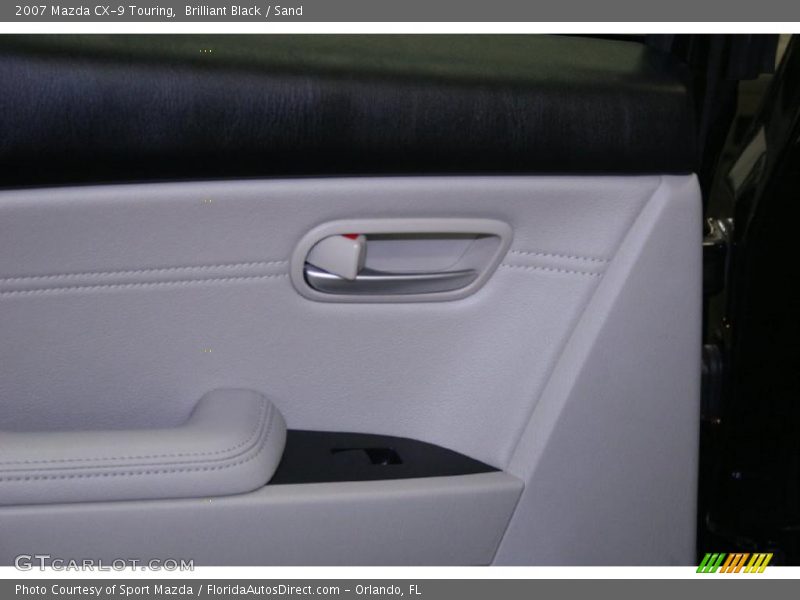 Brilliant Black / Sand 2007 Mazda CX-9 Touring