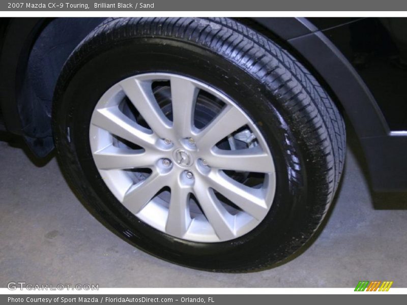 Brilliant Black / Sand 2007 Mazda CX-9 Touring
