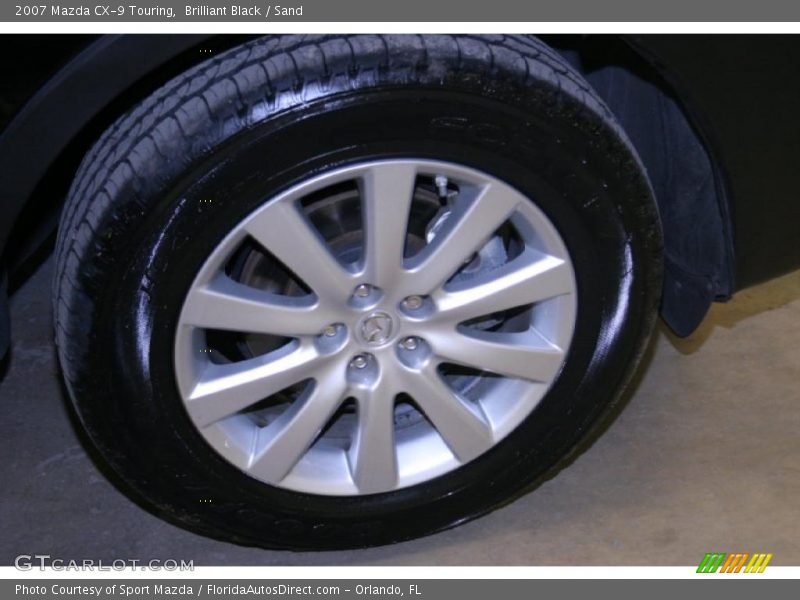 Brilliant Black / Sand 2007 Mazda CX-9 Touring