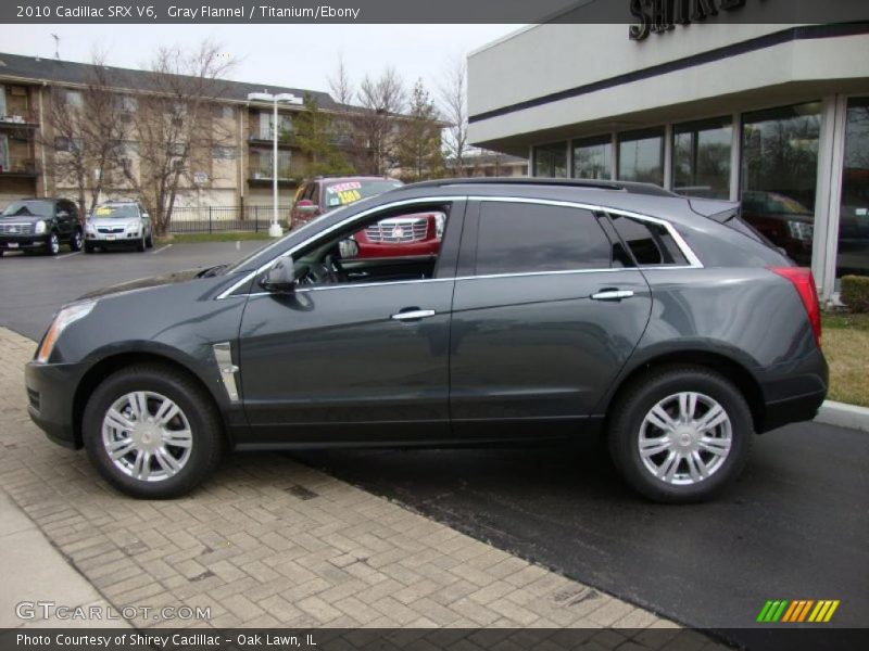 Gray Flannel / Titanium/Ebony 2010 Cadillac SRX V6