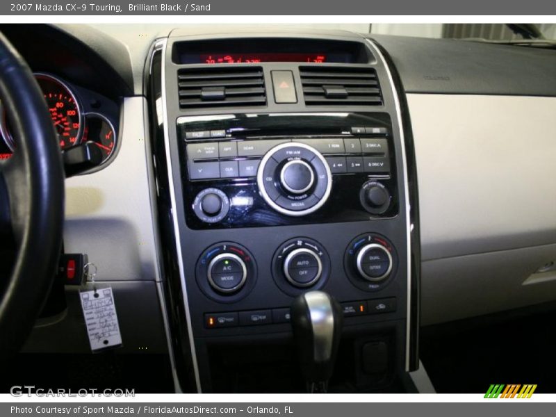 Brilliant Black / Sand 2007 Mazda CX-9 Touring