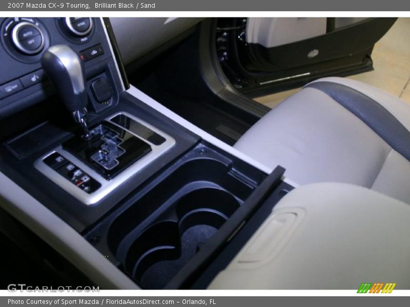 Brilliant Black / Sand 2007 Mazda CX-9 Touring