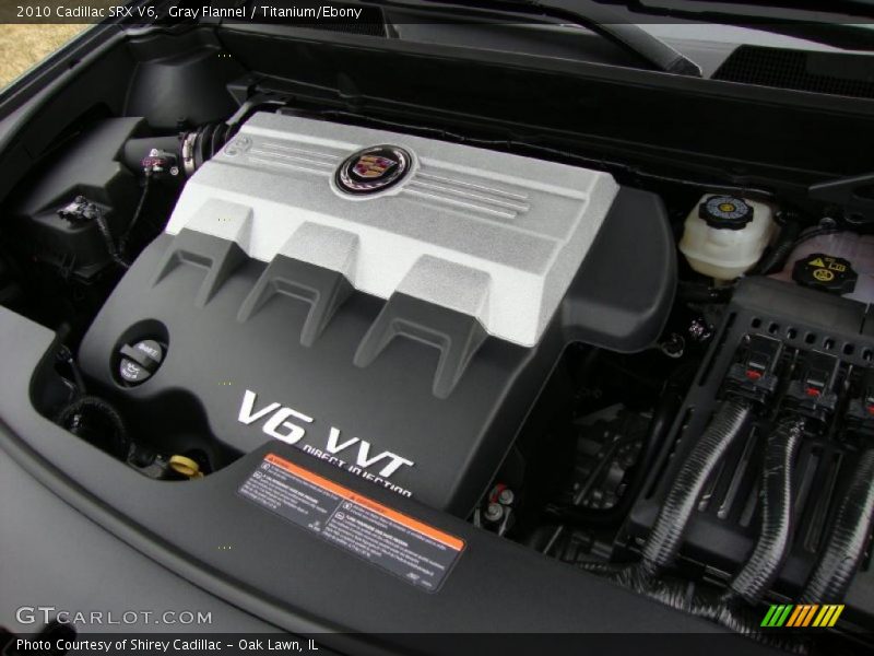 Gray Flannel / Titanium/Ebony 2010 Cadillac SRX V6