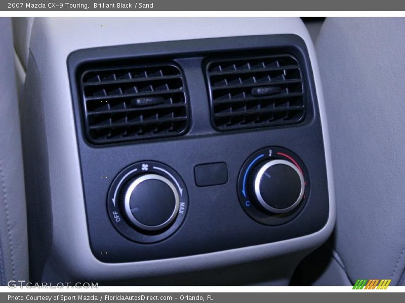 Brilliant Black / Sand 2007 Mazda CX-9 Touring