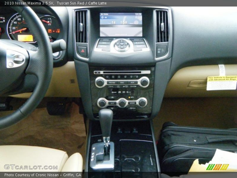 Tuscan Sun Red / Caffe Latte 2010 Nissan Maxima 3.5 SV