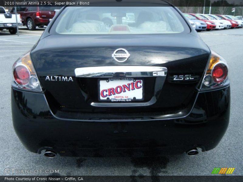 Super Black / Blond 2010 Nissan Altima 2.5 SL