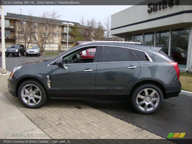 Gray Flannel / Titanium/Ebony 2010 Cadillac SRX V6