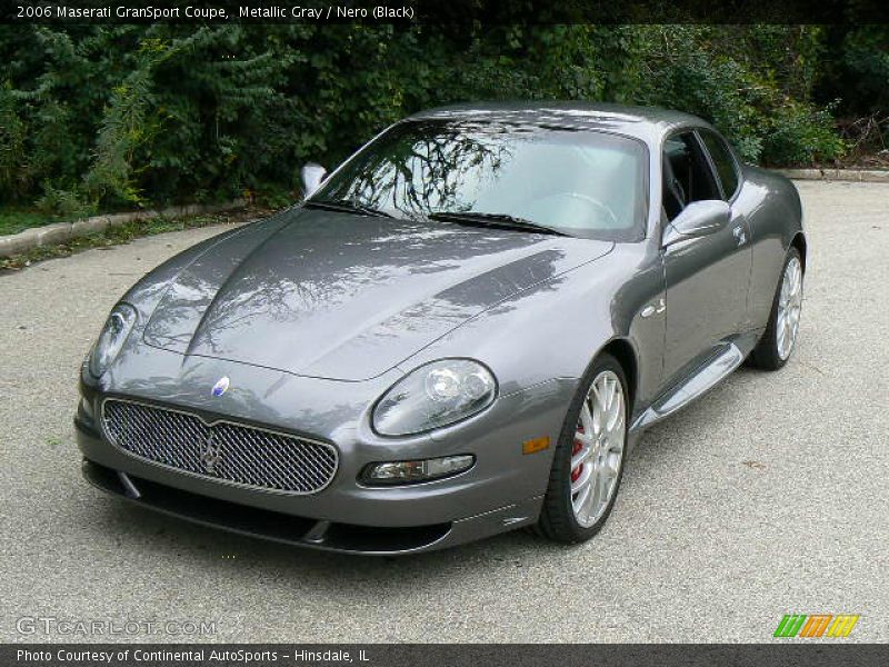 Metallic Gray / Nero (Black) 2006 Maserati GranSport Coupe