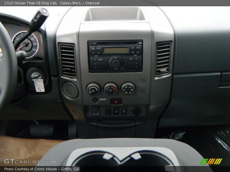 Galaxy Black / Charcoal 2010 Nissan Titan XE King Cab